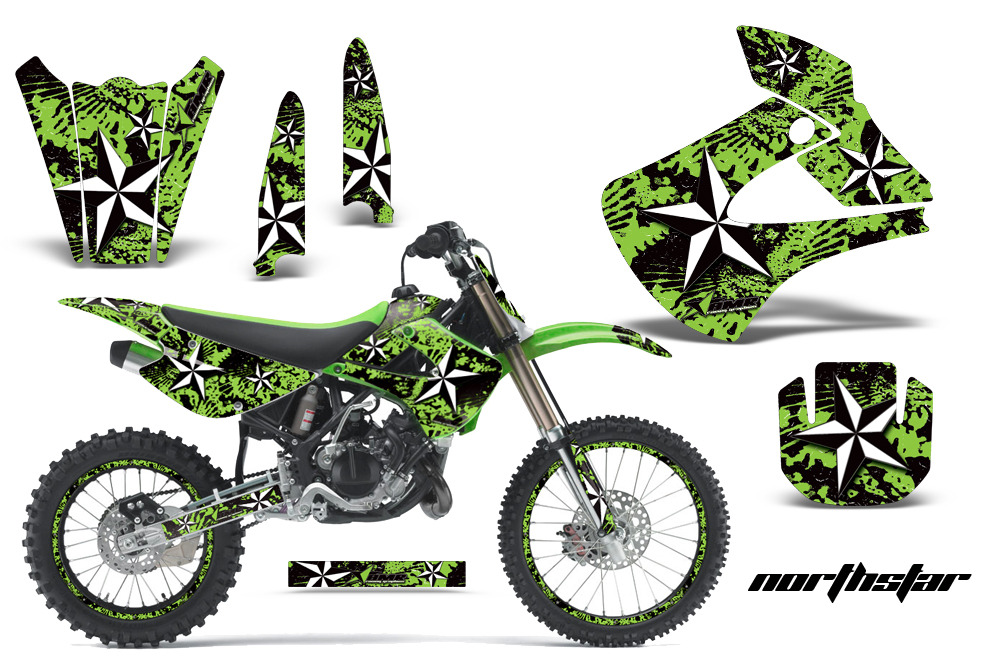 Kawasaki KX 85 100 NP Graphic Kit NS G NPs